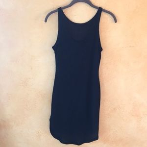 Black Knit Beach Cover Dress XS/S